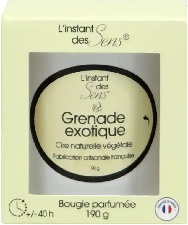 Exotic Pomegranate Scented Candle - Bath and Body