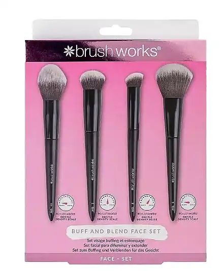 Makeup Brush Set, 4 pcs. - Accessories