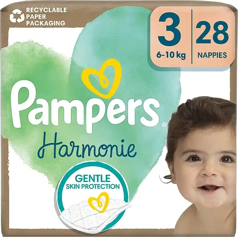 Harmonie Diapers, size 3, 6-10 kg, 28 pcs.