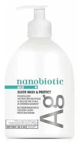 Hand and Body Gel Soap with Silver - Bath and Body