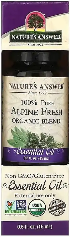 Alpine Fresh Organic Essential Oil - Bath and Body