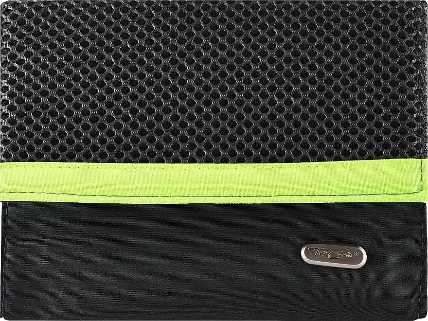 Women Makeup Bag 94644, black-green