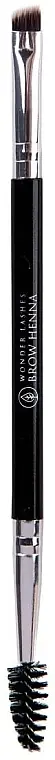 Double-Sided Eyebrow Brush