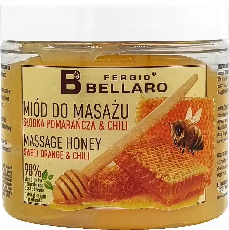 Sweet Orange & Chili Massage Honey - Bath and Body