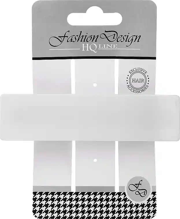 Fashion Design Hair Clip, milky, 28465 - Accessories