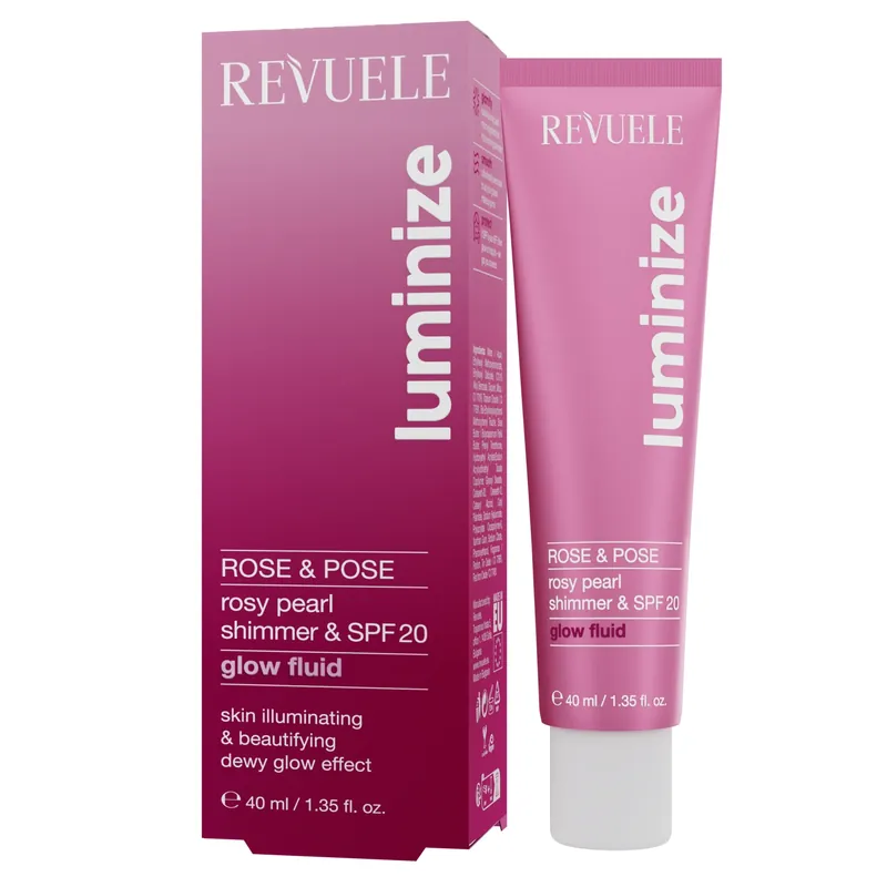 Revuele Luminize Rose & Pose Glow Fluid SPF 20 - Makeup