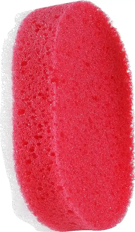 Oval Bath Sponge 30420, red - Accessories