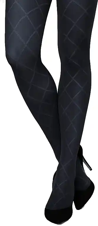 Women Tights 'Rombo Grandi' 60 den, marine - Clothes