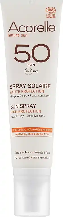 Organic Sun Spray SPF 50 - Skin Care Products