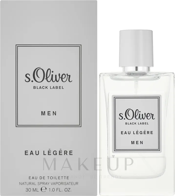 S. Oliver Black Label Eau Legere Men - Perfume