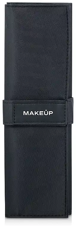 10-Piece Makeup Brush Case "Basic", black