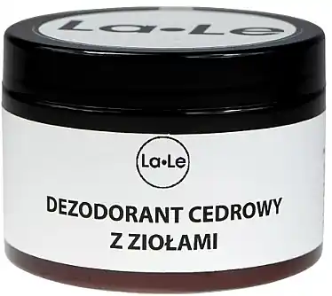 Cedar Oil & Herbs Deodorant Cream - Bath and Body