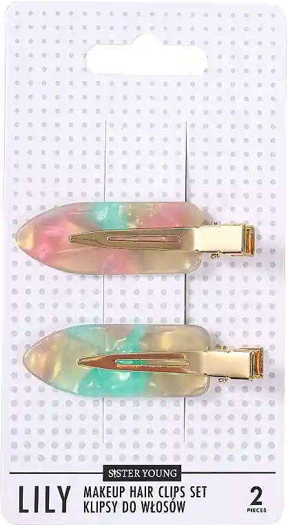 Hair Clip Set, 2 pcs. - Accessories