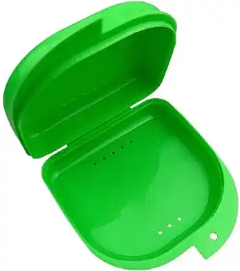 Braces & Dentures Box, green - Bath and Body