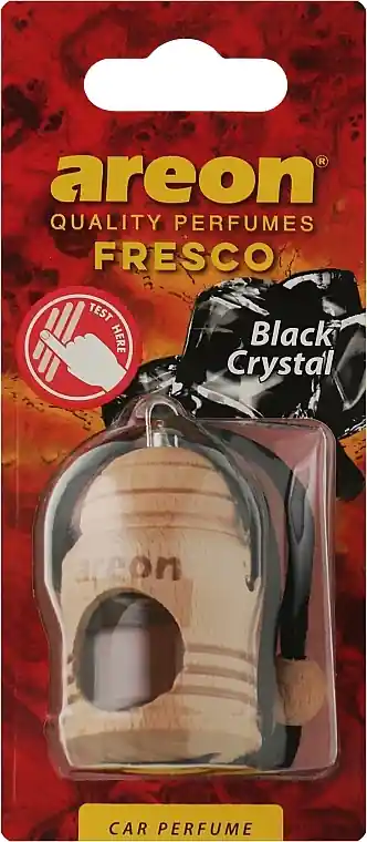 Car Air Freshener 'Black Crystal' - Bath and Body