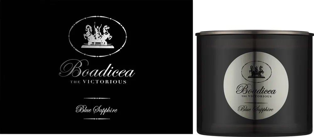 Boadicea the Victorious Blue Sapphire Luxury Candle - Bath and Body