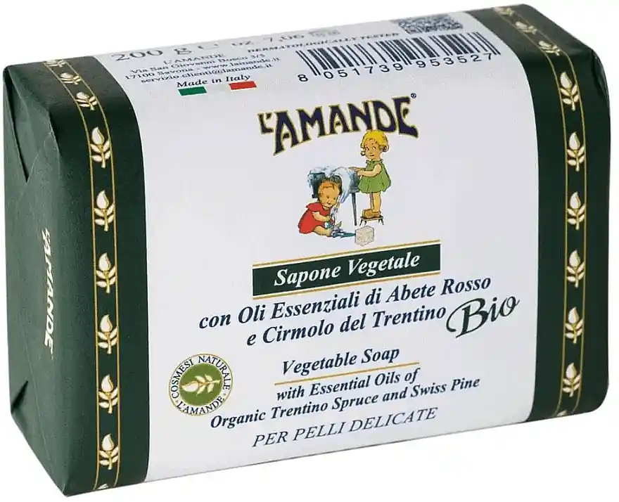 Spruce & Trentine Pine Vegetable Soap - Bath and Body