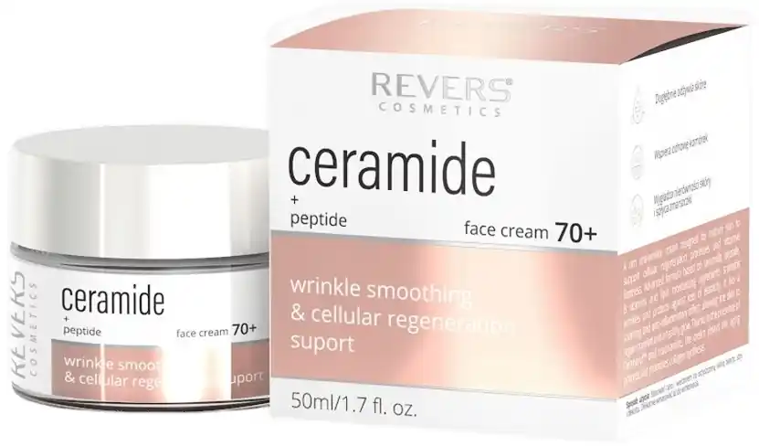 Ceramides & Peptides Face Cream 70+ - Skin Care Products