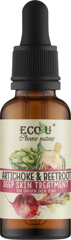 Intensive Face Serum "Artichoke & Beetroot" - Skin Care Products