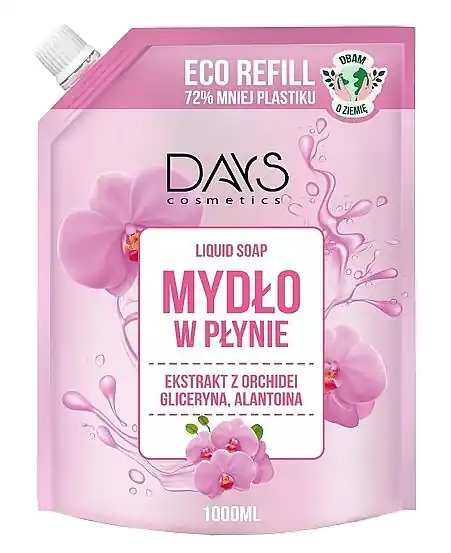 Liquid Soap with Orchid Extract (doypack) - Bath and Body