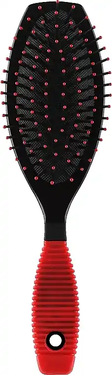 Hair Brush, 2052, black-red