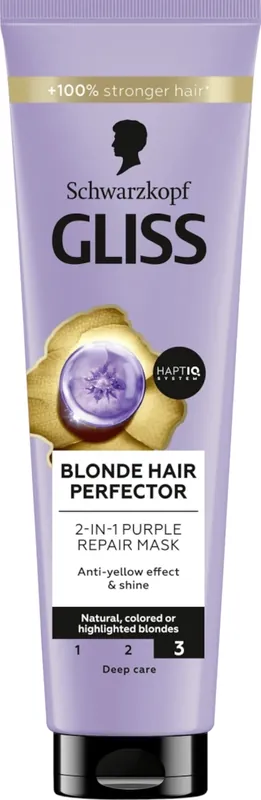 2-in-1 Mask for Neutralizing Hair Yellowing