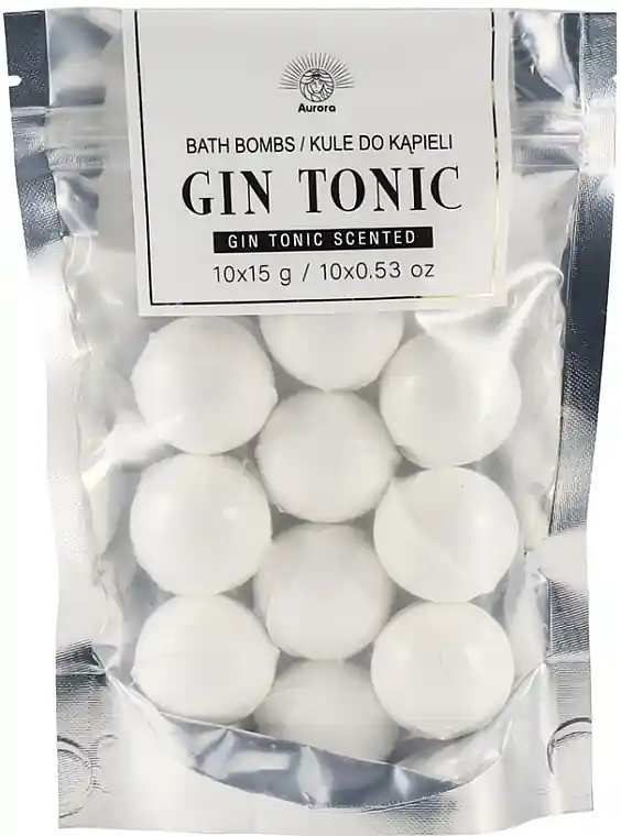 Bath Bomb with Gin-Tonic Scent