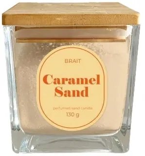 Caramel Sand Perfumed Candle - Bath and Body