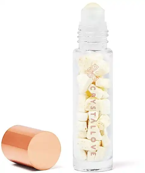 Gemstone Milk Amber Oil Roll-On Bottle, 10 ml