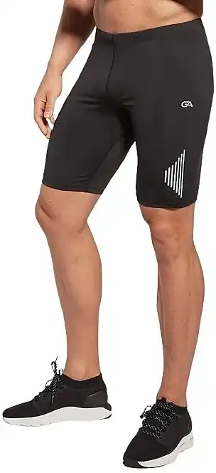 Men Sports Shorts 'Running', black - Gatta