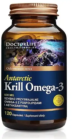 Antarctic Krill Oil with Omega-3 Dietary Supplement