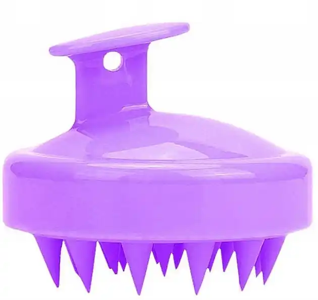 Scalp Massager Brush, purple - Accessories