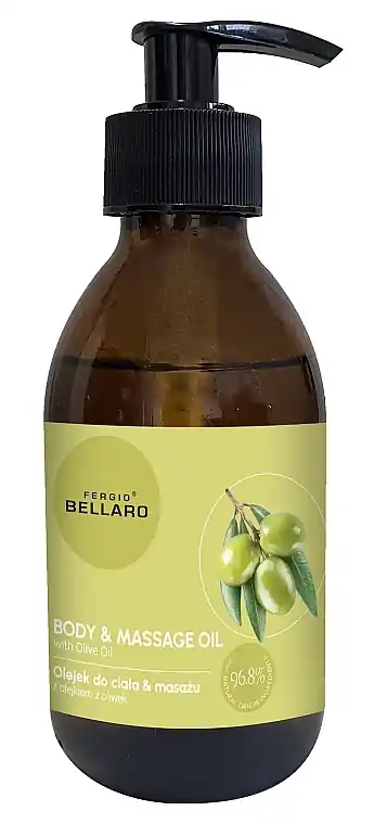 Body & Massage Oil with Olive Oil - Bath and Body