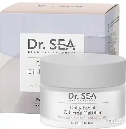 Mattifying Face Cream with Dunailla & Dead Sea Minerals - Skin Care Products