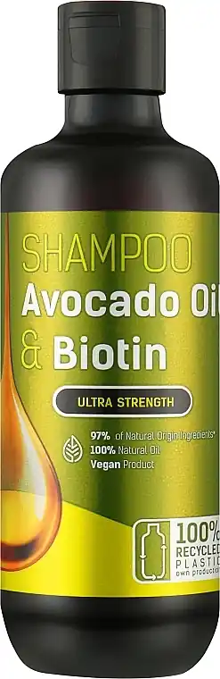 Avocado Oil & Biotin Shampoo - Hair