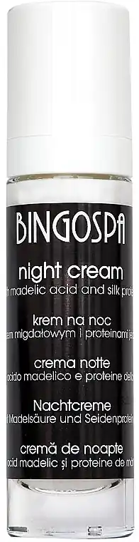 Night Almond Acid & Silk Proteins Cream - Skin Care Products