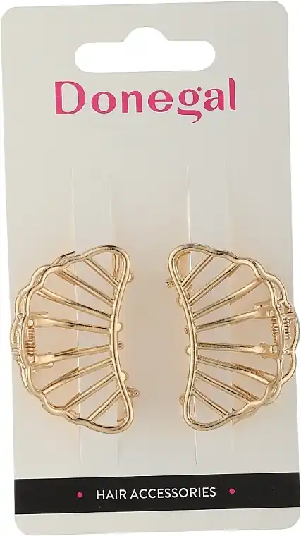 Hair clips, FA-5702+1, gold