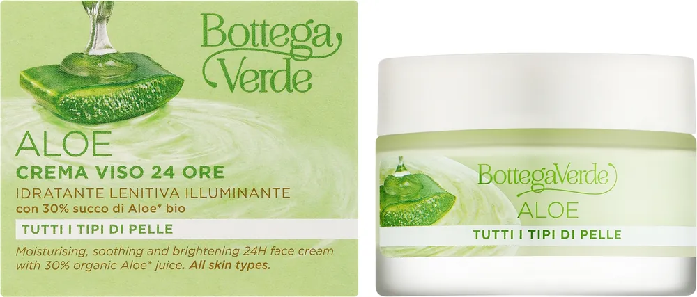 Face Cream with Organic Aloe Juice - Skin Care Products
