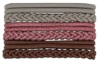Hair Tie Set, 9 pcs. - Accessories