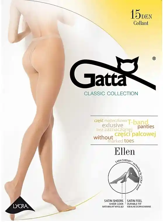 Ellen Tights, 15 Den, Nero - Clothes