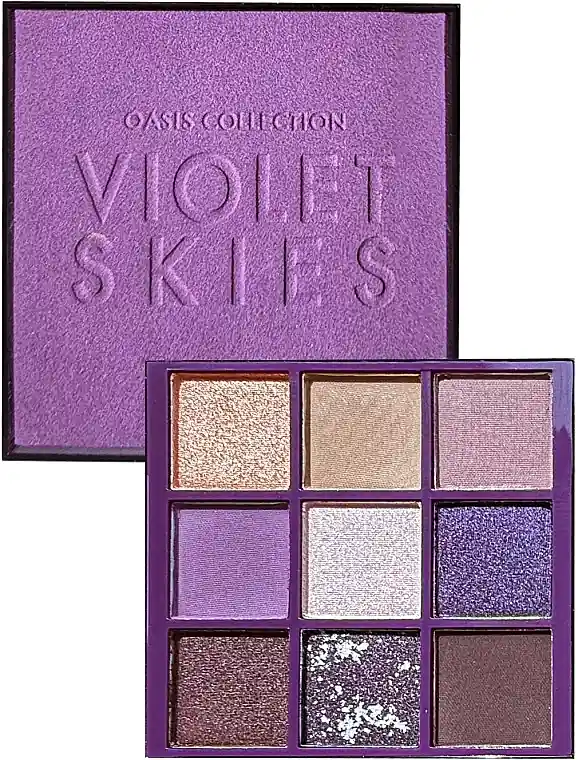 Farmasi Oasis Collection Violet Skies Eyeshadow Palette - Makeup
