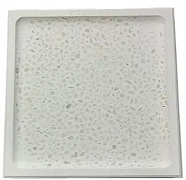 Rectangular Diatomite Soap Dish, White - Accessories