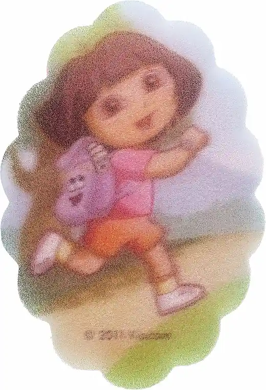 Kids Bath Sponge "Dora", 169-13, pink