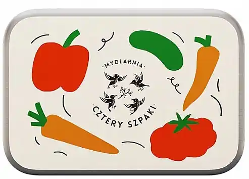 Rectangular Soap Dish, Botanical Print - Accessories