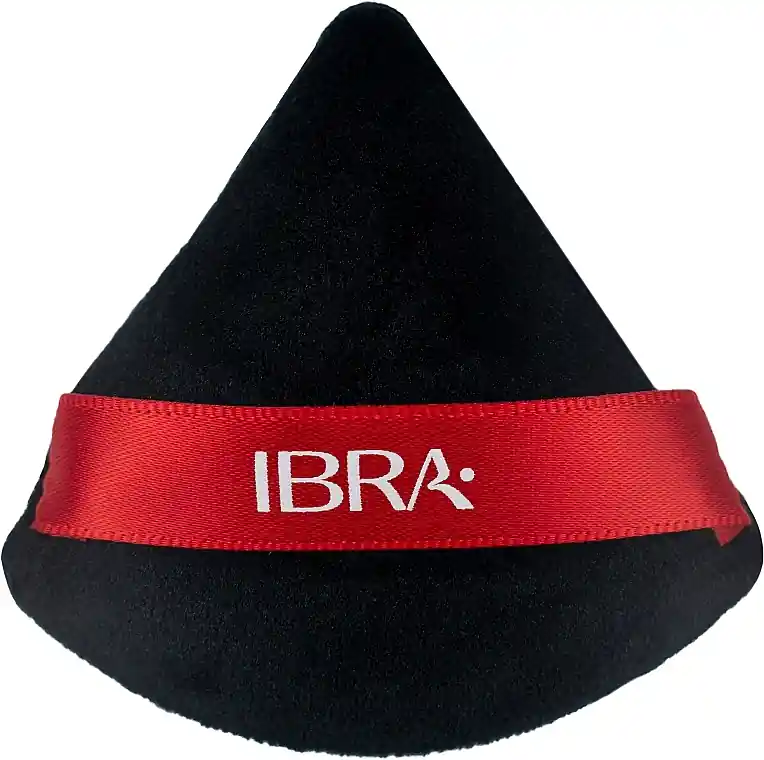 Powder Puff, triangular, black - Accessories