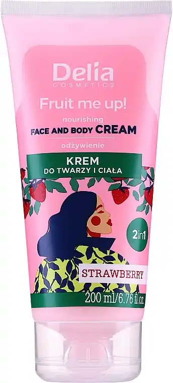 Face & Body Cream with Strawberry Scent - Skin Care Products