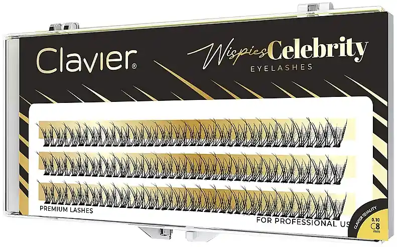 Clavier Wispies Celebrity Eyelashes - Makeup