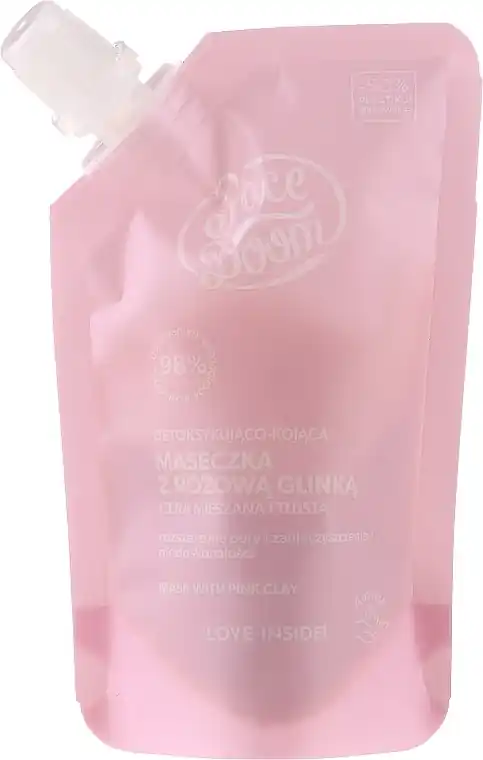 Soothing Facial Detox Mask with Pink Clay - Skin Care Products