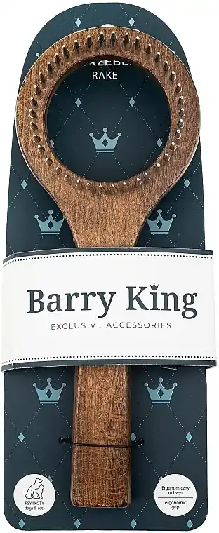 Double-Sided Ring Brush for Long-Haired Dogs, 8.1x20.6 cm