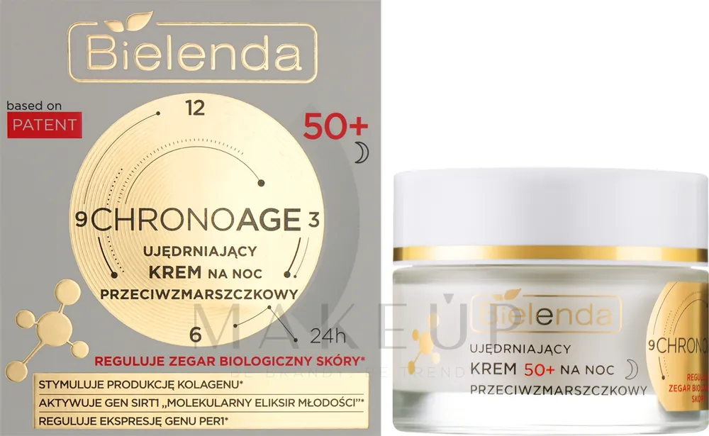 Firming Night Face Cream 50+ - Skin Care Products